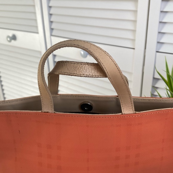 Burberry PVC Tote Bag GUC - Picture 7 of 7